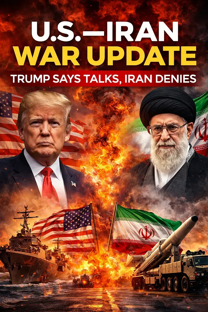 Actualización sobre la Guerra EE.UU.–Irán: Las Tensiones Escalan Mientras Trump Afirma que Hay Conversaciones de Paz y Teherán Niega Negociaciones